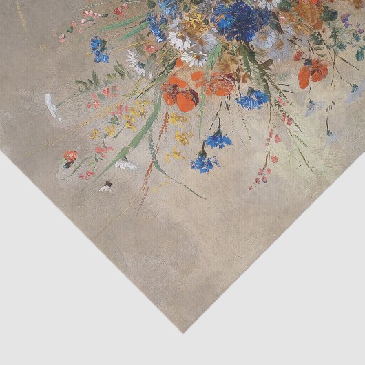 Blumenstillleben | Eugene Petit Tissuepapier (Detail)