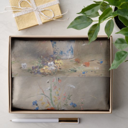 Blumenstillleben | Eugene Petit Tissuepapier (Geschenk)