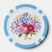 Blumenstrauss Black Poker Chips (Achterkant)