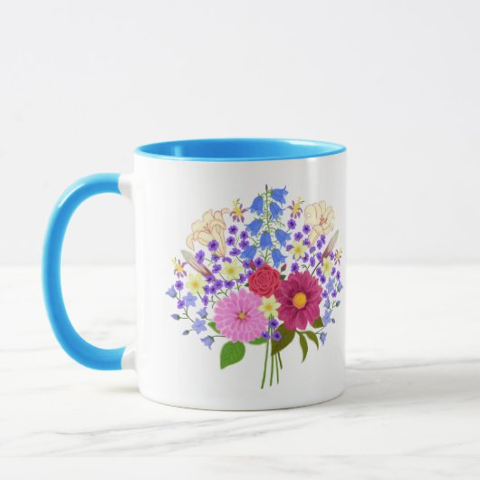Blumenstrauss Combo Mug Mok (Links)