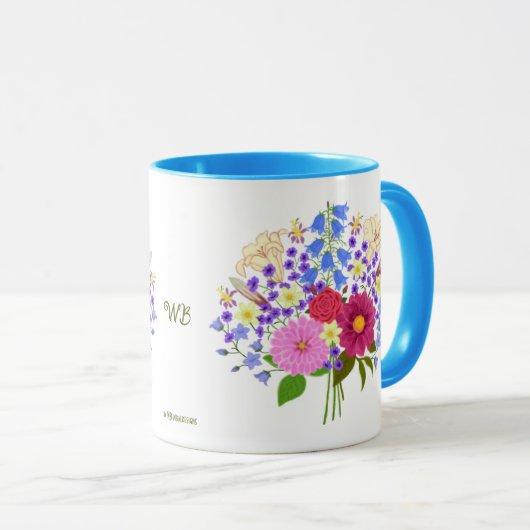 Blumenstrauss Combo Mug Mok (Voorkant rechts)