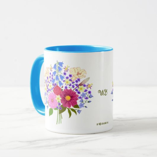 Blumenstrauss Combo Mug Mok (Voorkant links)