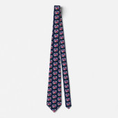 Blumenstrauss Donkerblauw Stropdas (Voorkant)