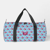 Blumenstrauss Light Blue Duffel Bag Plunjezak (Achterkant)