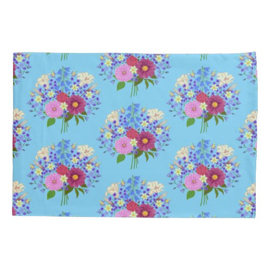 Blumenstrauss Light Blue Kussensloop (Achterkant)