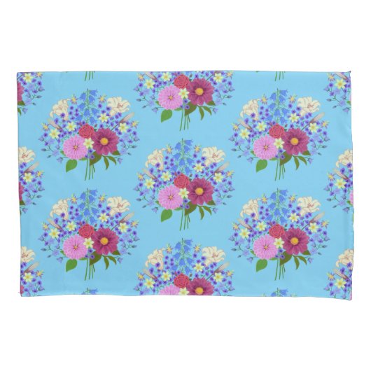 Blumenstrauss Light Blue Kussensloop (Voorkant)