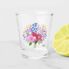Blumenstrauss Shot Glas