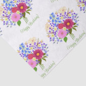 Blumenstrauss Tissuepapier (Detail)