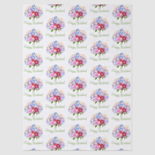 Blumenstrauss Tissuepapier (Voorkant)