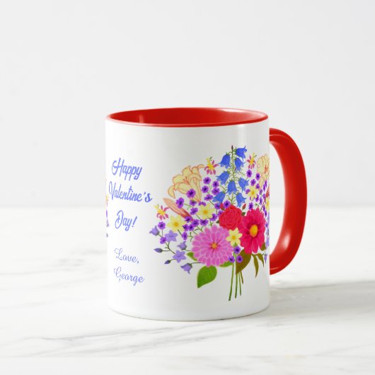 Blumenstrauss Valentine's Combo Mug Mok (Voorkant rechts)