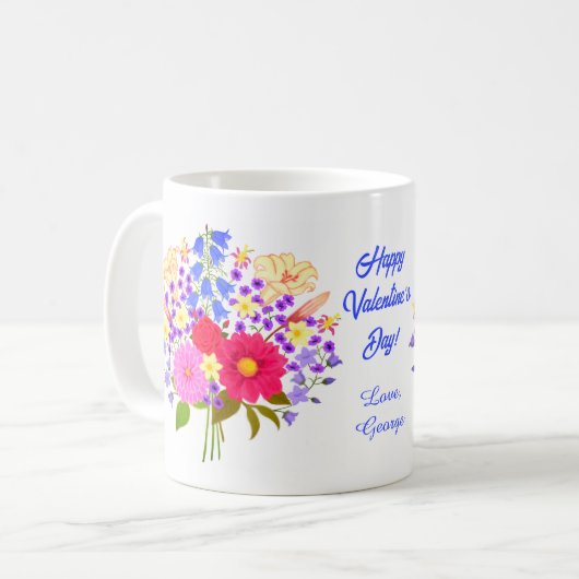 Blumenstrauss Valentine's Mug Koffiemok (Voorkant links)