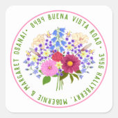 Blumenstrauss Vierkante Sticker (Voorkant)