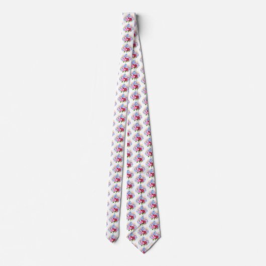 Blumenstrauss White Necktie Stropdas (Achterkant)