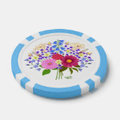 Blumenstrauss Zwart Poker Chips (Enkel)