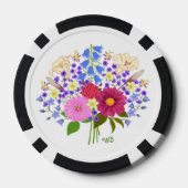 Blumenstrauss Zwart Poker Chips (Achterkant)