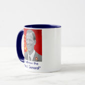 Blumenthal - omverwerpen "Eternal General" (blauw) Mok (Voorkant links)