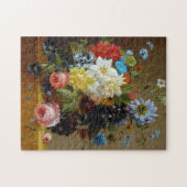 Blumenvase Kunst  Legpuzzel (Horizontaal)