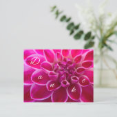 Blumig-schöne Dankeskarte mit 1001 Worten Briefkaart (Staand voorkant)