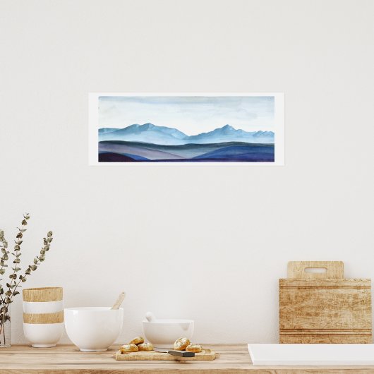 bluMtns Poster (Keuken)