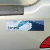 Blunami in 2020 bumpersticker (Op auto)