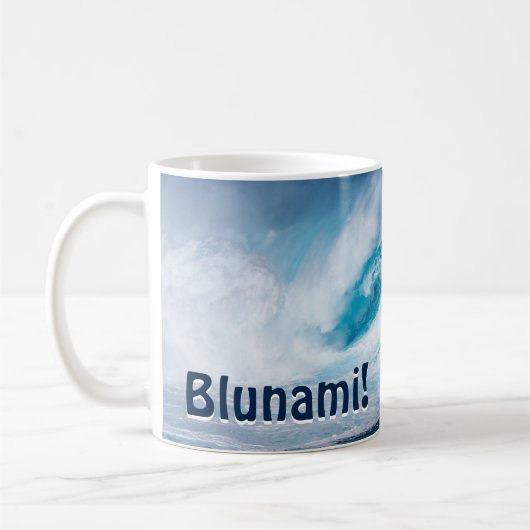 Blunami. Koffiemok (Links)