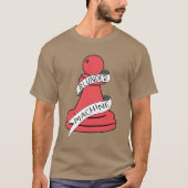 Blunder Machine Funny Chess T-shirt (Voorkant)