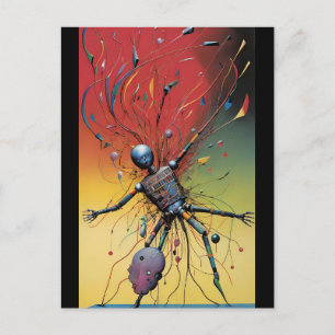 Blunder van Galactische proporties - Ken Gage Art Briefkaart