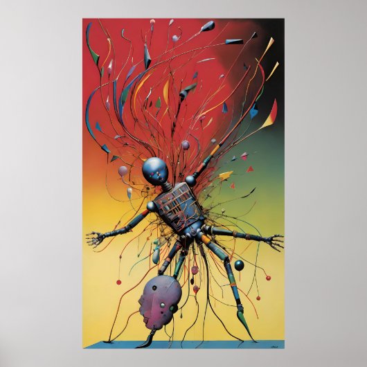 Blunder van Galactische proporties - Ken Gage Art Poster (Voorkant)