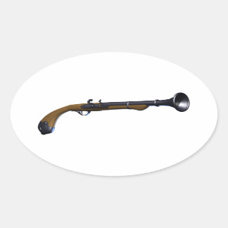 Blunderbuss Vuurwapen Stickers