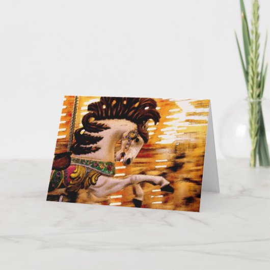 Blur #3 Horse Kaart (Voorkant)