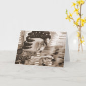 Blur #8 Horse Kaart (Gele Bloem)