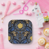 Blur Bird Paper Plates Papieren Bordje (Feest)