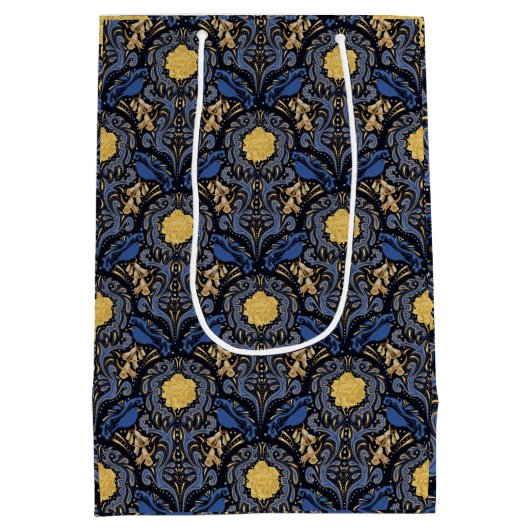 Blur Bird Papier geschenktas Medium Cadeauzakje (Achterkant)