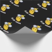 Blur-nana Funny Banana Pun Dark BG Cadeaupapier (Hoek)