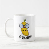 Blur-nana Funny Banana Pun Koffiemok (Links)