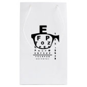 Blurr-oogtestgrafiek Klein Cadeauzakje (Achterkant)