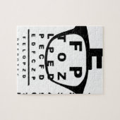 Blurr-oogtestgrafiek Legpuzzel (Horizontaal)