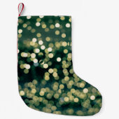 Blurred achtergrond. De feestdag. abstract Kleine Kerstsok (Voorkant)