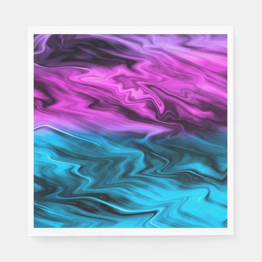 Blurred background fashionable crimson and blue servet (Voorkant)