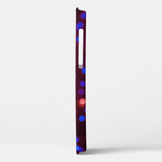 Blurred glittering kerstlampjes. Blurred abstr Case-Mate iPhone Case (Achterkant / Links)