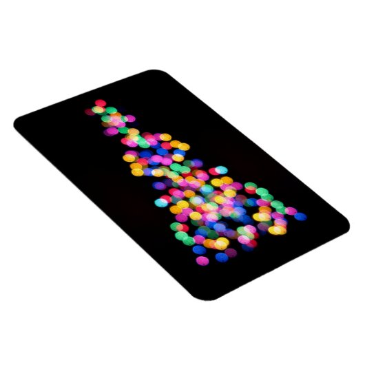 Blurred kerstlampjes magneet (Rechterzijde)