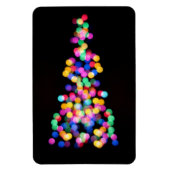 Blurred kerstlampjes magneet (Verticaal)
