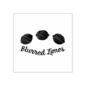 Blurred Limes Rubberstempel (Afrduk)
