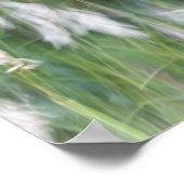 Blurred Motion Grass Natuur Abstract Poster (Hoek)