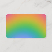 Blurred Rainbow Visitekaartje (Achterkant)