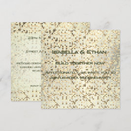 Blurred sepia en beige kleine vierkantjes of tegel kaart