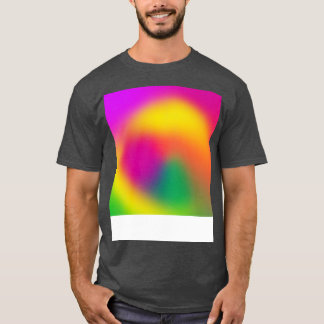 Blurrode kleuren uit de jaren '90 t-shirt