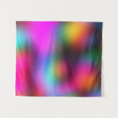 Blurrode kleuren uit de jaren '90 wandkleed (Voorkant (horizontaal))