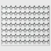 Blurry Eye Test Chart Cadeaupapier (Vlak)