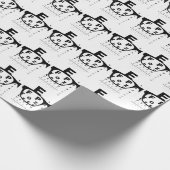 Blurry Eye Test Chart Cadeaupapier (Hoek)